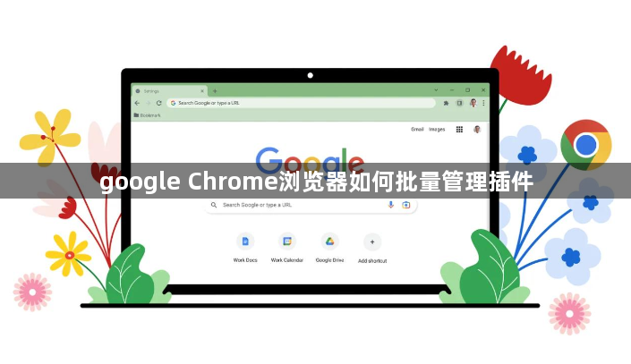 google Chrome浏览器如何批量管理插件1