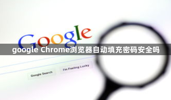 google Chrome浏览器自动填充密码安全吗1