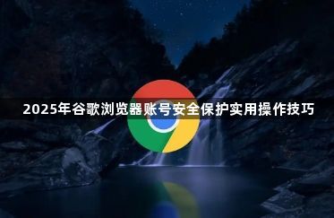 2025年谷歌浏览器账号安全保护实用操作技巧1