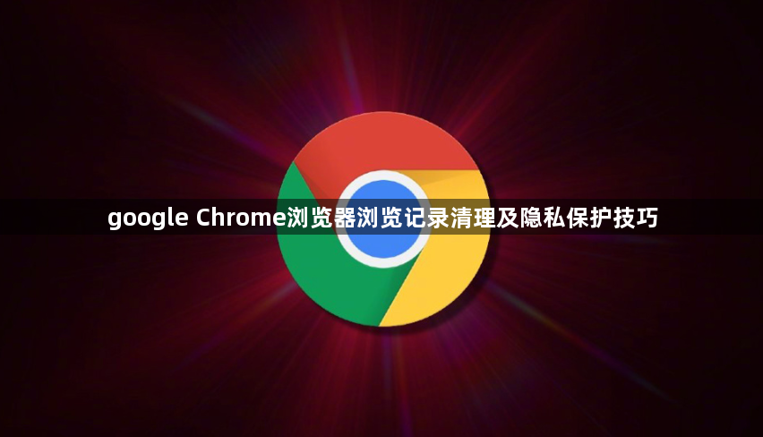 google Chrome浏览器浏览记录清理及隐私保护技巧1
