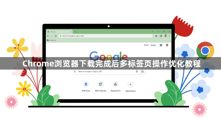Chrome浏览器下载完成后多标签页操作优化教程1