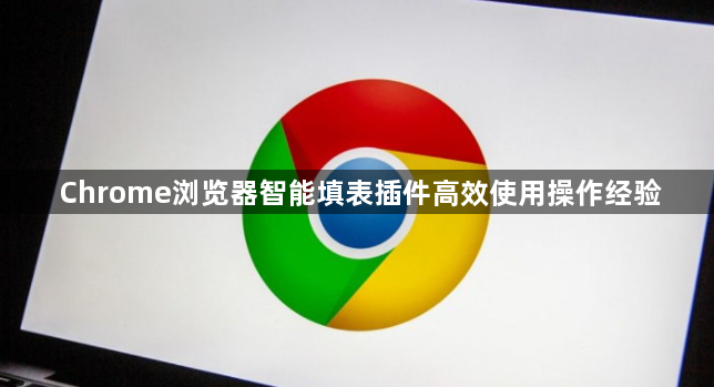 Chrome浏览器智能填表插件高效使用操作经验1