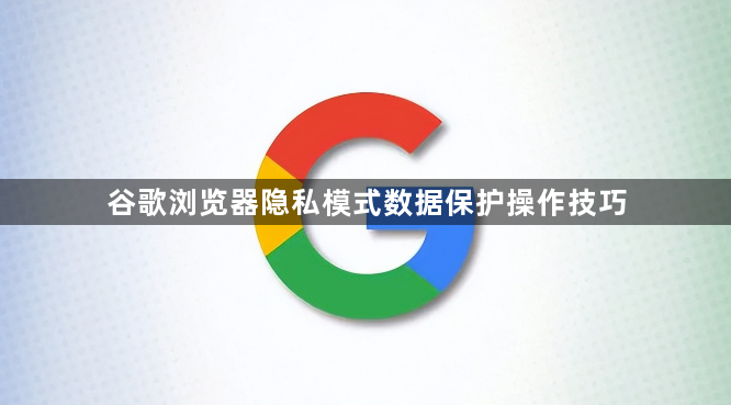 谷歌浏览器隐私模式数据保护操作技巧1