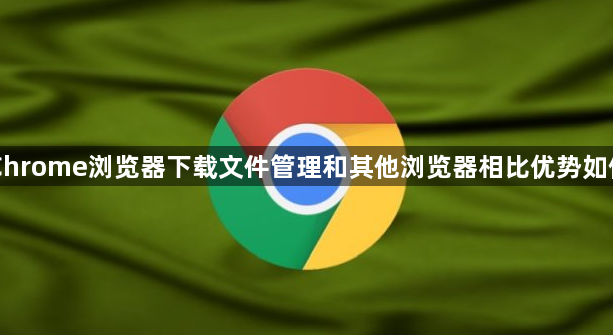 Chrome浏览器下载文件管理和其他浏览器相比优势如何1