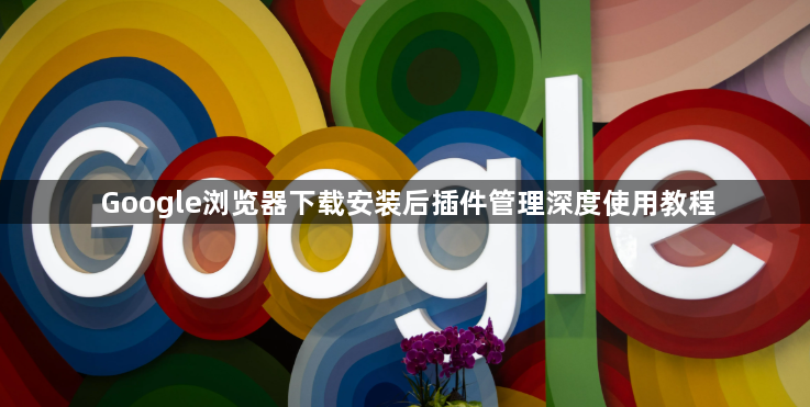 Google浏览器下载安装后插件管理深度使用教程1