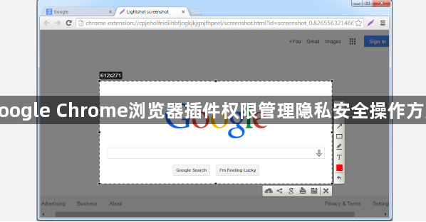 google Chrome浏览器插件权限管理隐私安全操作方案1
