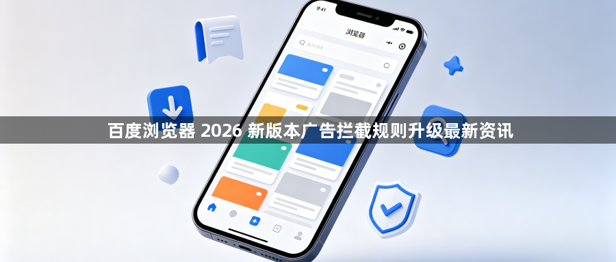 百度浏览器 2026 新版本广告拦截规则升级最新资讯1