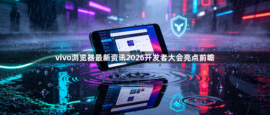 vivo浏览器最新资讯2026开发者大会亮点前瞻1