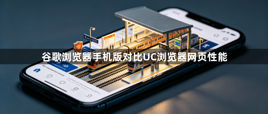 谷歌浏览器手机版对比UC浏览器网页性能1
