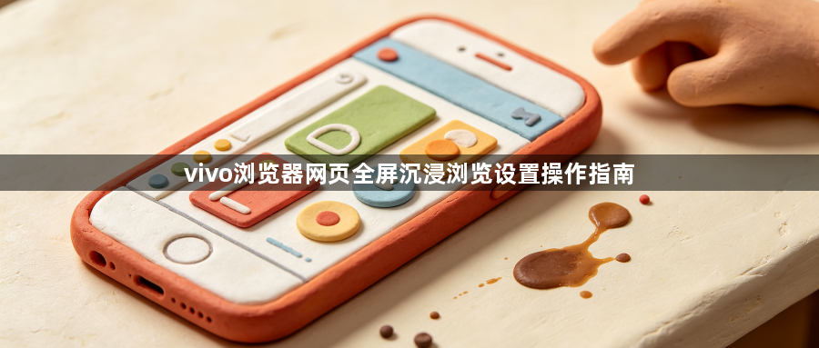 vivo浏览器网页全屏沉浸浏览设置操作指南1