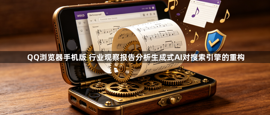 QQ浏览器手机版 行业观察报告分析生成式AI对搜索引擎的重构1