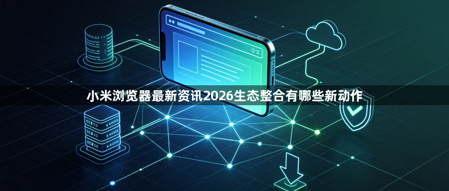 小米浏览器最新资讯2026生态整合有哪些新动作1