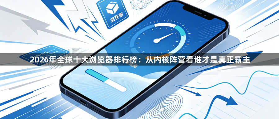 2026年全球十大浏览器排行榜:从内核阵营看谁才是真正霸主1