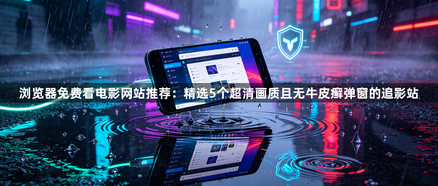 浏览器免费看电影网站推荐：精选5个超清画质且无牛皮癣弹窗的追影站1