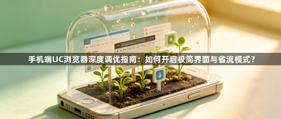 手机端UC浏览器深度调优指南：如何开启极简界面与省流模式？1
