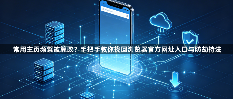 常用主页频繁被篡改？手把手教你找回浏览器官方网址入口与防劫持法1