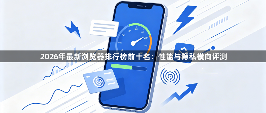 2026年最新浏览器排行榜前十名：性能与隐私横向评测1