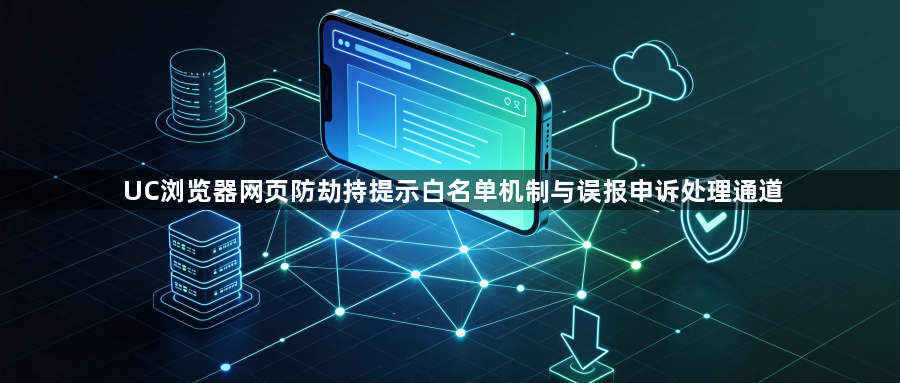 UC浏览器网页防劫持提示白名单机制与误报申诉处理通道1