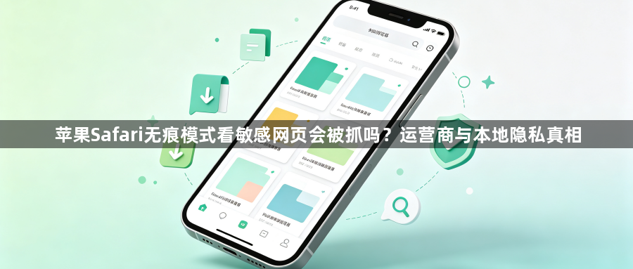 苹果Safari无痕模式看敏感网页会被抓吗？运营商与本地隐私真相1