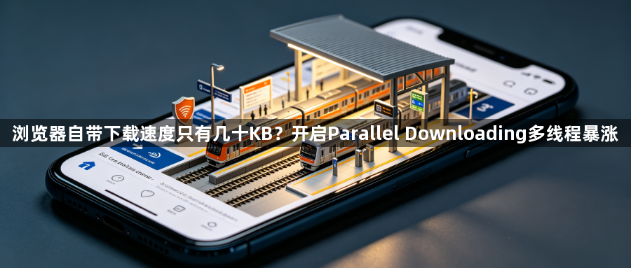 浏览器自带下载速度只有几十KB？开启Parallel Downloading多线程暴涨1