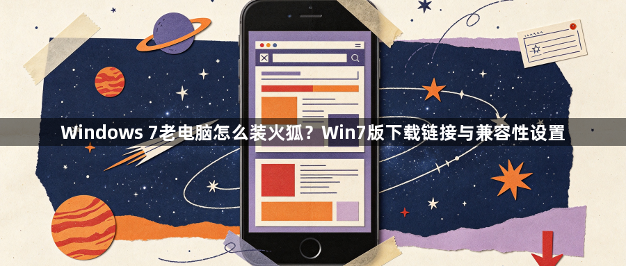 Windows 7老电脑怎么装火狐?Win7版下载链接与兼容性设置1