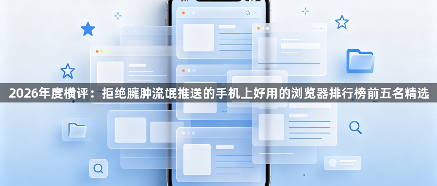 2026年度横评：拒绝臃肿流氓推送的手机上好用的浏览器排行榜前五名精选1