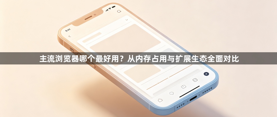 主流浏览器哪个最好用？从内存占用与扩展生态全面对比1