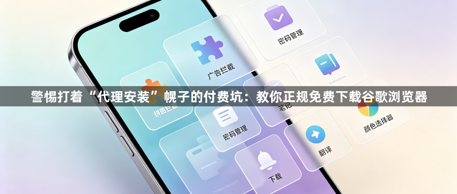 警惕打着“代理安装”幌子的付费坑:教你正规免费下载谷歌浏览器1