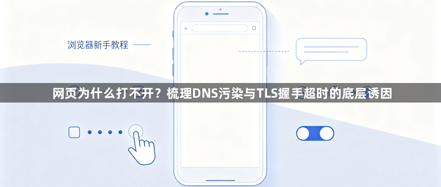 网页为什么打不开?梳理DNS污染与TLS握手超时的底层诱因1