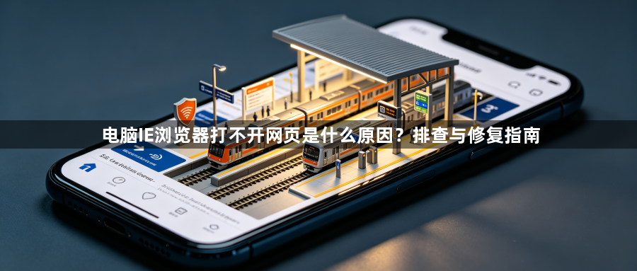 电脑IE浏览器打不开网页是什么原因？排查与修复指南1