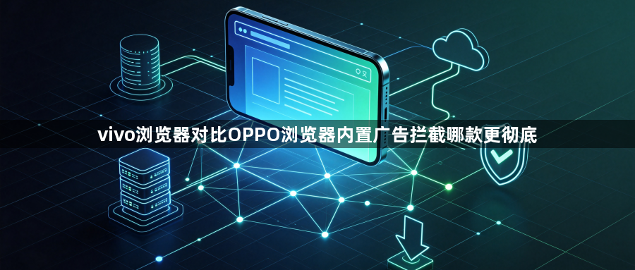 vivo浏览器对比OPPO浏览器内置广告拦截哪款更彻底1