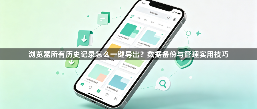 浏览器所有历史记录怎么一键导出？数据备份与管理实用技巧1