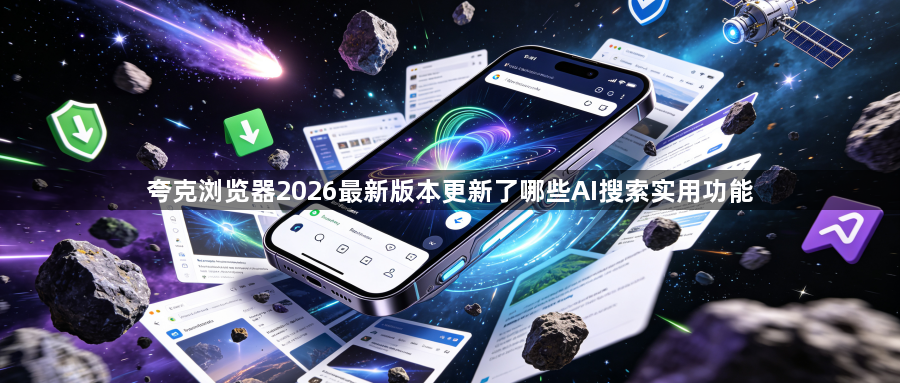 夸克浏览器2026最新版本更新了哪些AI搜索实用功能1