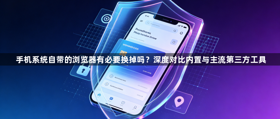 手机系统自带的浏览器有必要换掉吗？深度对比内置与主流第三方工具1