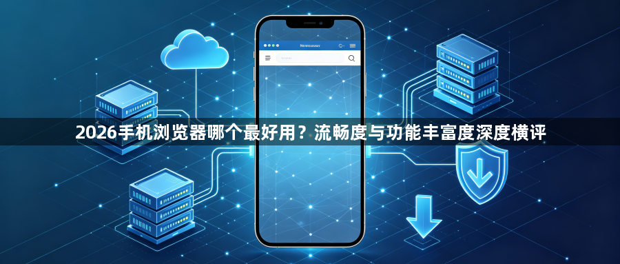 2026手机浏览器哪个最好用？流畅度与功能丰富度深度横评1